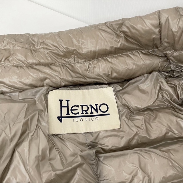 HERNO ヘルノ Iconic Amelia ダウンジャケット ライトトープ
