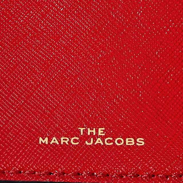新品 マークジェイコブス MARC JACOBS 2つ折り財布 スナップショット 8