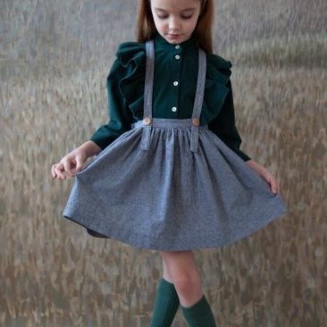 SOOR PLOOM MAVIS SKIRT (Railroad Stripe)