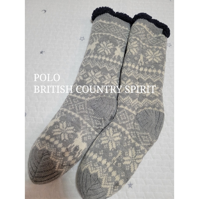 【2回着用】POLO  British County spirit ソックス メンズのレッグウェア(ソックス)の商品写真