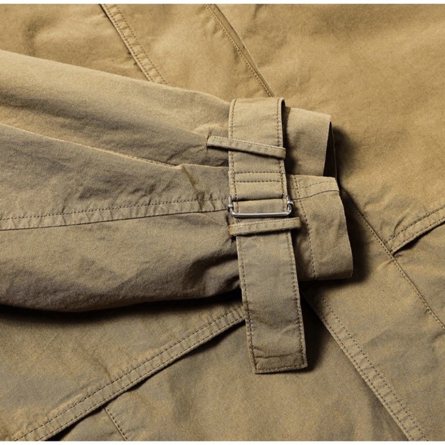 LEMAIRE(ルメール)のLEMAIRE storm flap coat  ルメール　ロング　コート メンズのジャケット/アウター(ステンカラーコート)の商品写真