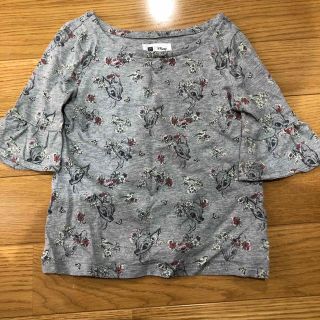 ギャップ(GAP)のGAP Disneyバンビ柄のカットソー　サイズ120(Tシャツ/カットソー)