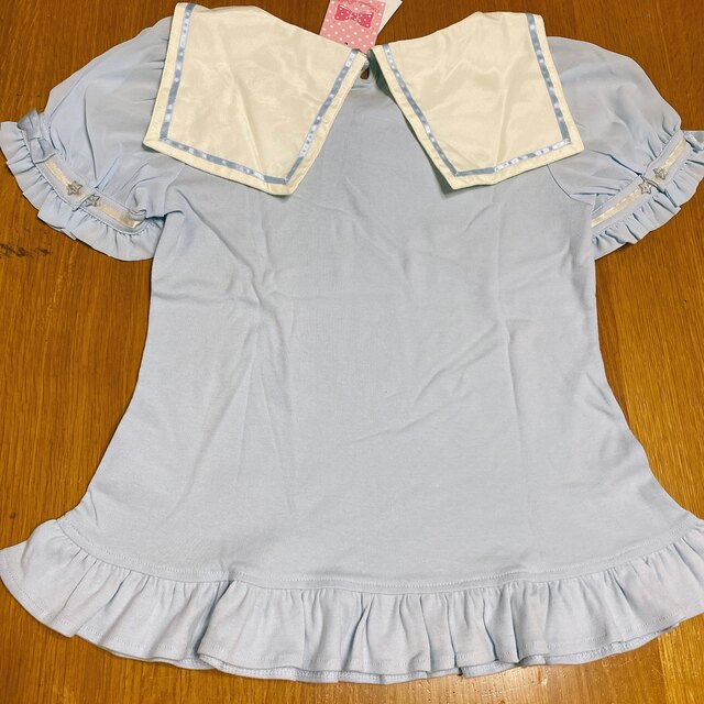 Angelic Pretty(アンジェリックプリティー)のステラカットソー　サックス レディースのトップス(カットソー(半袖/袖なし))の商品写真