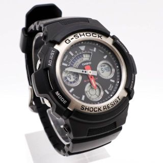 ジーショック(G-SHOCK)の《一点物》G-SHOCK 腕時計 ブラック 20M防水 アナデジ カレンダー(腕時計(デジタル))