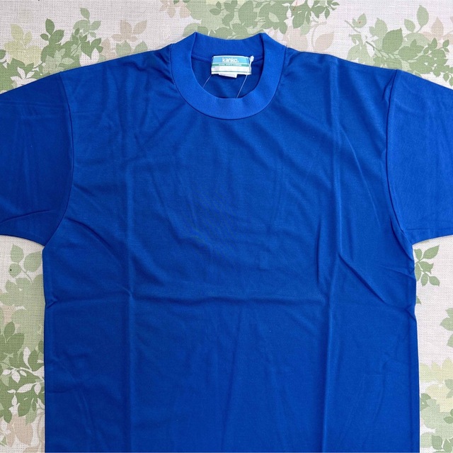 クルーネック半袖シャツ(4L)ブルーJP4300 メンズのトップス(Tシャツ/カットソー(半袖/袖なし))の商品写真