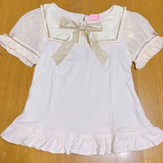 アンジェリックプリティー(Angelic Pretty)のステラカットソー　アイボリー(カットソー(半袖/袖なし))