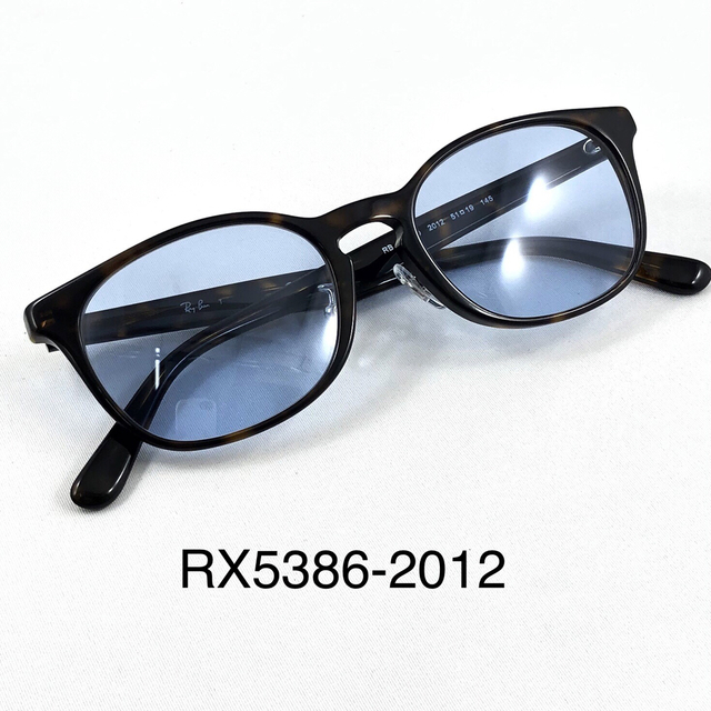 Ray-BanレイバンRX5386D-2012ライトカラーブルーレンズサングラスのサムネイル