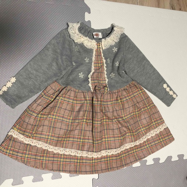 Souris(スーリー)のスーリー　チュニック　95 キッズ/ベビー/マタニティのキッズ服女の子用(90cm~)(ワンピース)の商品写真