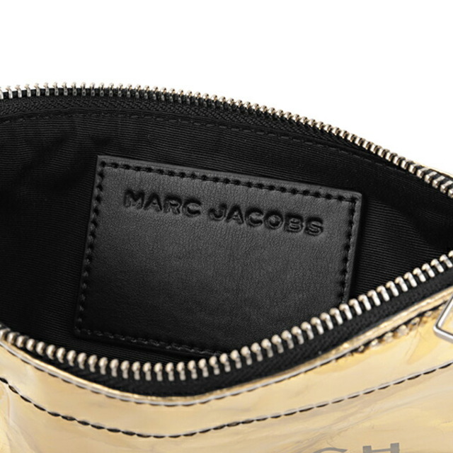 新品 マークジェイコブス MARC JACOBS ポーチ ホイル約75gGOLD本体