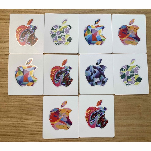 Apple(アップル)のApple gift card ステッカーシール10枚 エンタメ/ホビーのエンタメ その他(その他)の商品写真