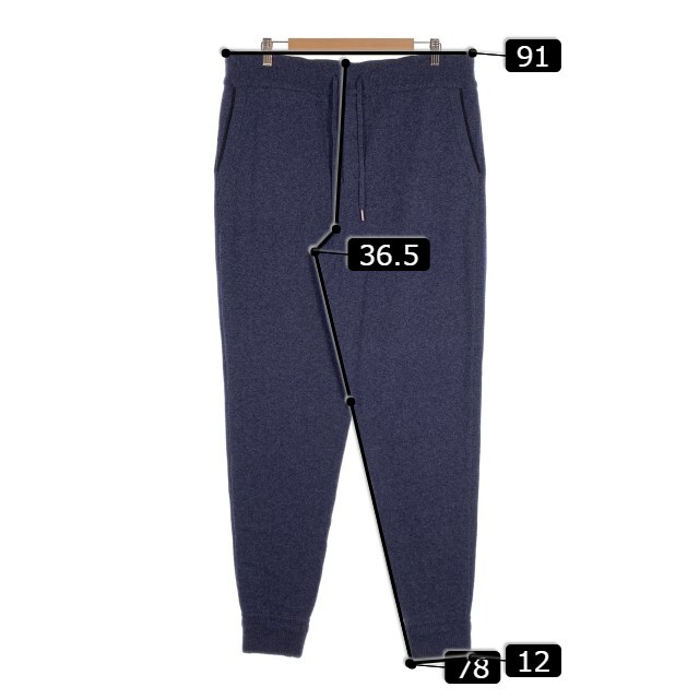 ラルフローレン パープルレーベル カシミヤ スウェットパンツ L