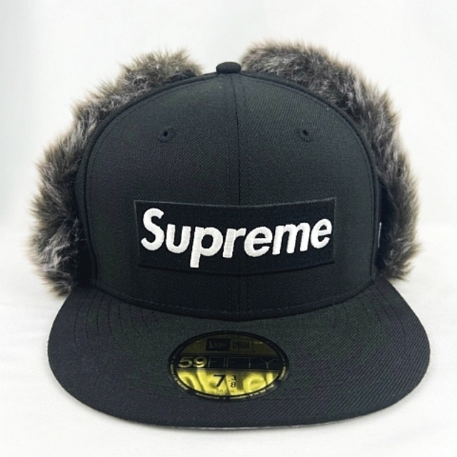 SUPREME New Era flap Box Logo Cap 7 3/8