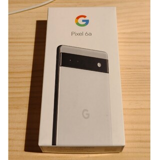 グーグル(Google)のGoogle Pixel6a 128GB ホワイト/Chalk 新品未使用品(スマートフォン本体)