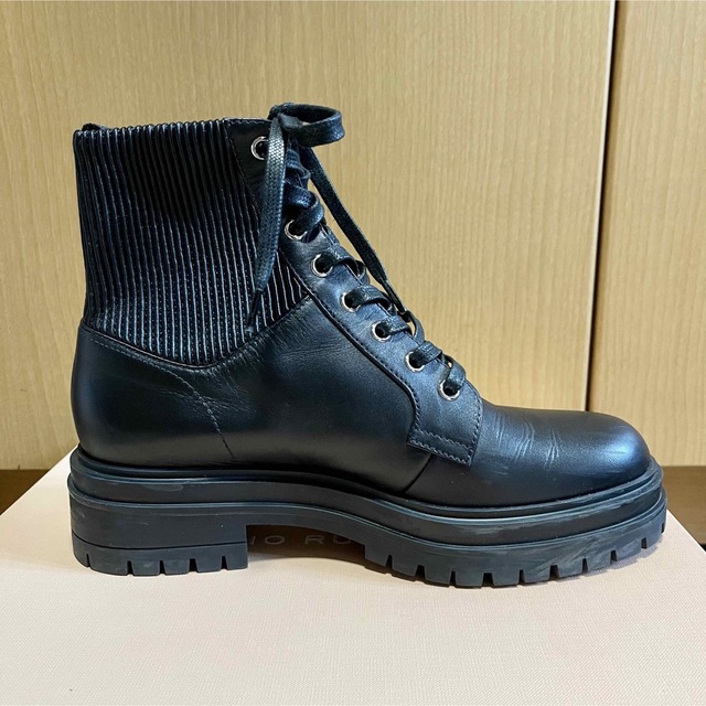 ○日本アウトレット○ 新品gianvito rossiコンバットブーツ prestige