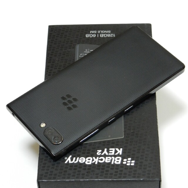 BlackBerry(ブラックベリー)のSIMフリー（国内版） BlackBerry KEY2 BBF100-9 スマホ/家電/カメラのスマートフォン/携帯電話(スマートフォン本体)の商品写真