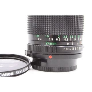 【超美品】Canon nFD 24mm F/2.0 F2 キヤノン new FD