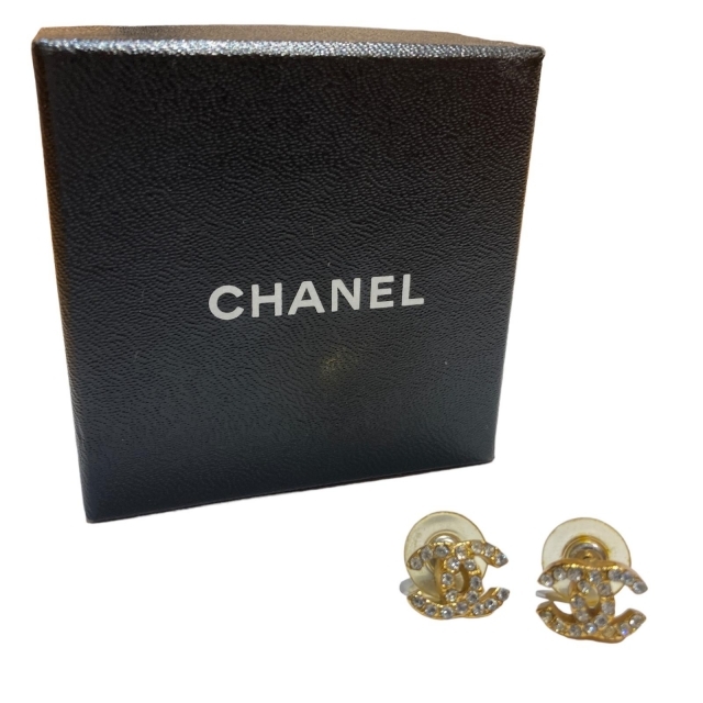 低価格で大人気の - CHANEL シャネル 01P ゴールドカラー ライン