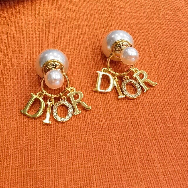 DIOR TRIBALES ピアス ゴールド パール