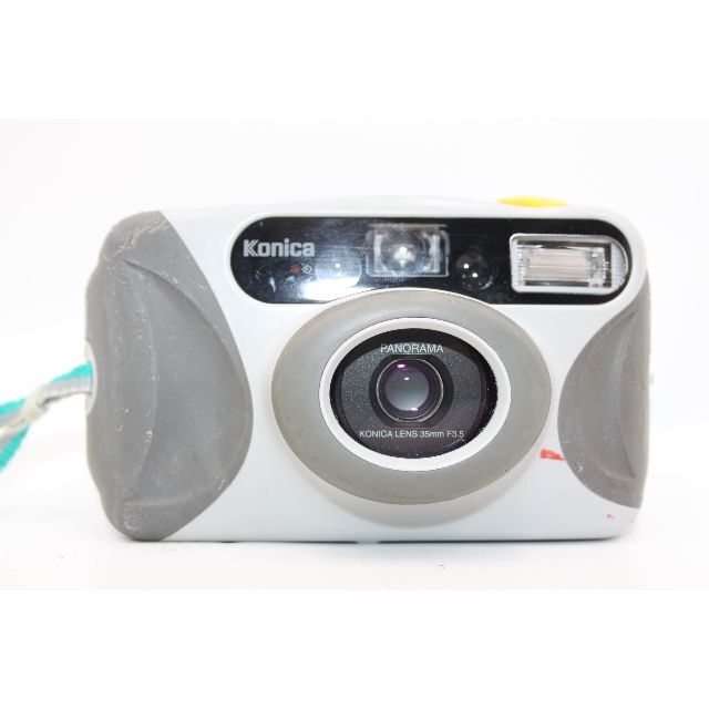 KONICA MINOLTA(コニカミノルタ)の動作確認済み Konica BIG MINI MERMAID ストラップ付き スマホ/家電/カメラのカメラ(フィルムカメラ)の商品写真