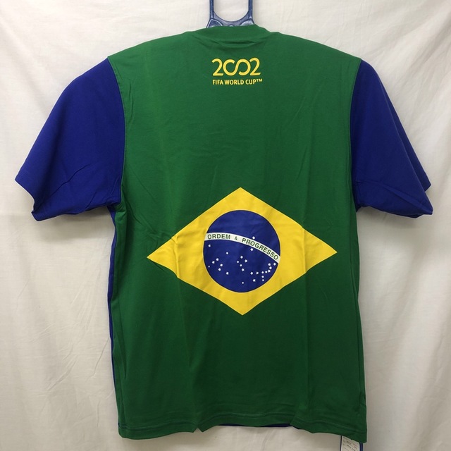 adidas(アディダス)のadidas 2002WC杯　リバーシブルTシャツ　ブラジル スポーツ/アウトドアのサッカー/フットサル(記念品/関連グッズ)の商品写真