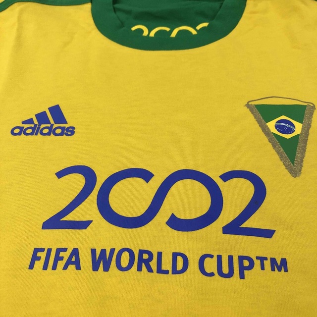 adidas(アディダス)のadidas 2002WC杯　リバーシブルTシャツ　ブラジル スポーツ/アウトドアのサッカー/フットサル(記念品/関連グッズ)の商品写真