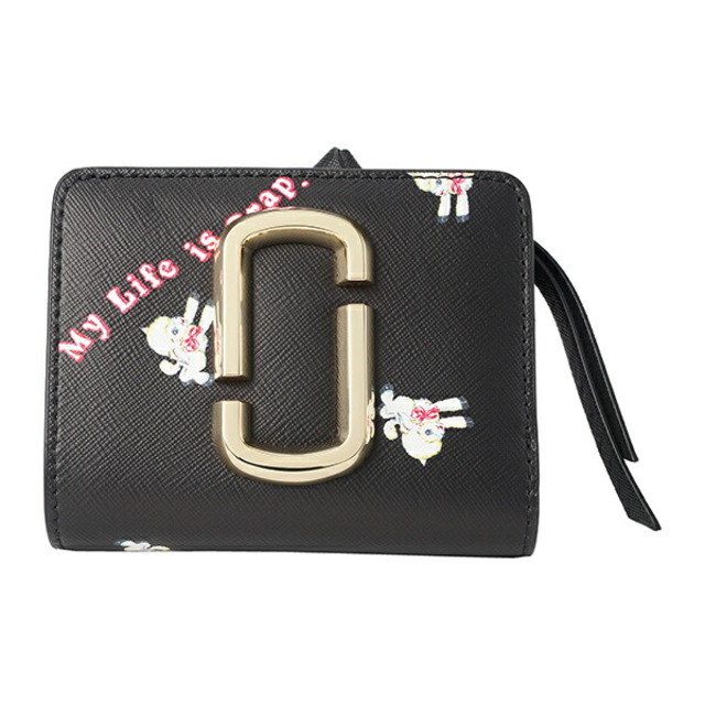 新品 マークジェイコブス MARC JACOBS 2つ折り財布 スナップショット