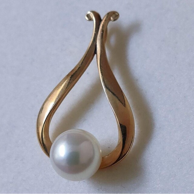 MIKIMOTO - ミキモト パール アコヤ真珠 ペンダントトップ K14YG 7.5mm