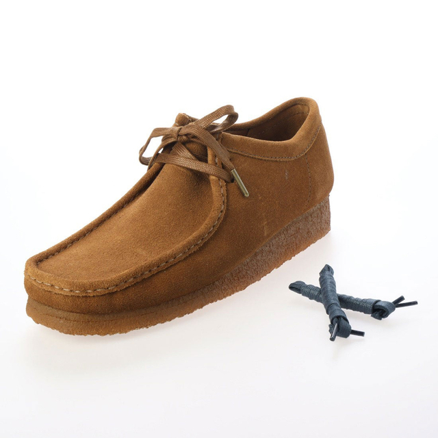 Clarks(クラークス)のCLARKS クラークス Wallabee ワラビー コーラ ブラウン モカシン メンズの靴/シューズ(スリッポン/モカシン)の商品写真