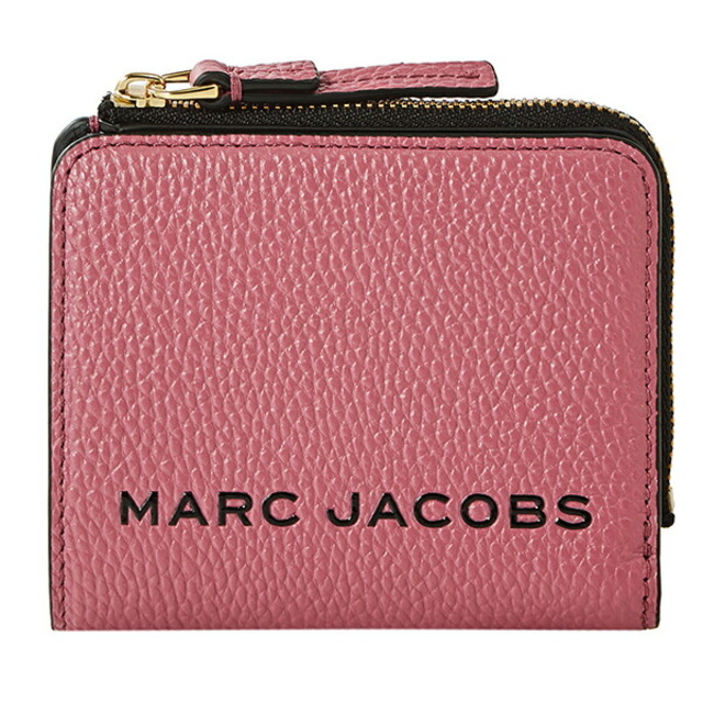 新品 マークジェイコブス MARC JACOBS 2つ折り財布 ザ ボールドレザースナップ式開閉内側