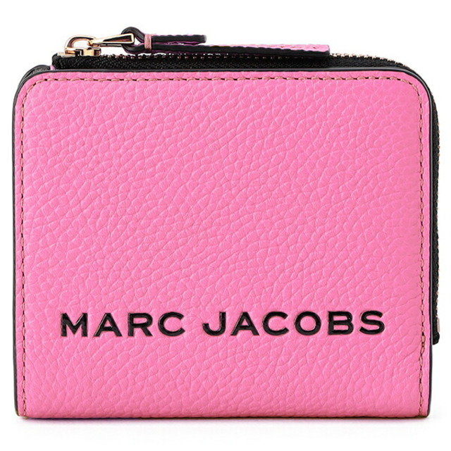 レザースナップ式開閉内側新品 マークジェイコブス MARC JACOBS 2つ折り財布 ザ ボールド