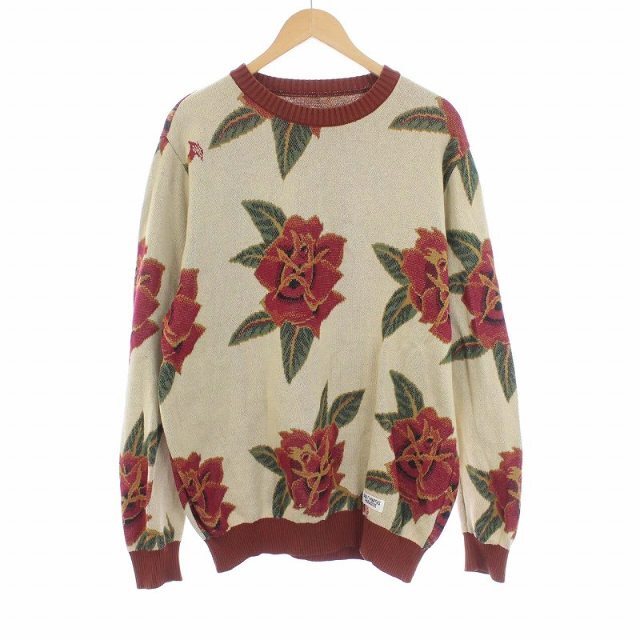 WACKO MARIA(ワコマリア)のWACKO MARIA 20SS FLOWER JACQUARD SWEATER メンズのトップス(ニット/セーター)の商品写真