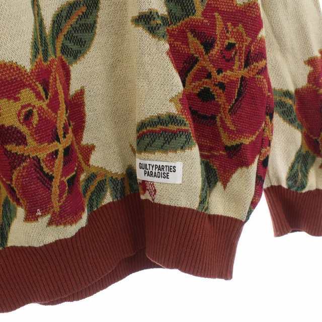 WACKO MARIA(ワコマリア)のWACKO MARIA 20SS FLOWER JACQUARD SWEATER メンズのトップス(ニット/セーター)の商品写真