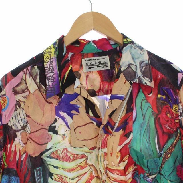 WACKO MARIA(ワコマリア)のWACKO MARIA 19SS HAWAIIAN SHIRT 天国東京地獄絵図 メンズのトップス(シャツ)の商品写真