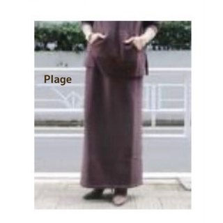 プラージュ(Plage)のPlage スウェット スカート◆(ロングスカート)