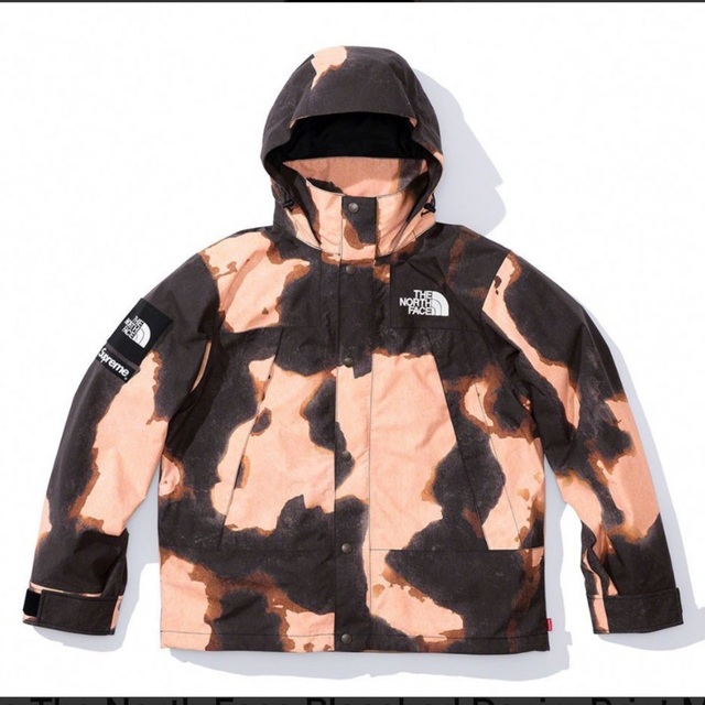 supreme north face デニムパーカー