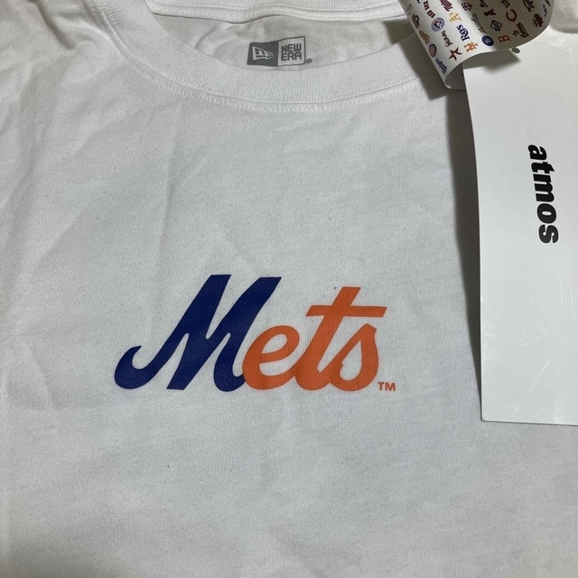 NEW ERA(ニューエラー)のatomos new era mets コラボTシャツ XL メンズのトップス(Tシャツ/カットソー(半袖/袖なし))の商品写真