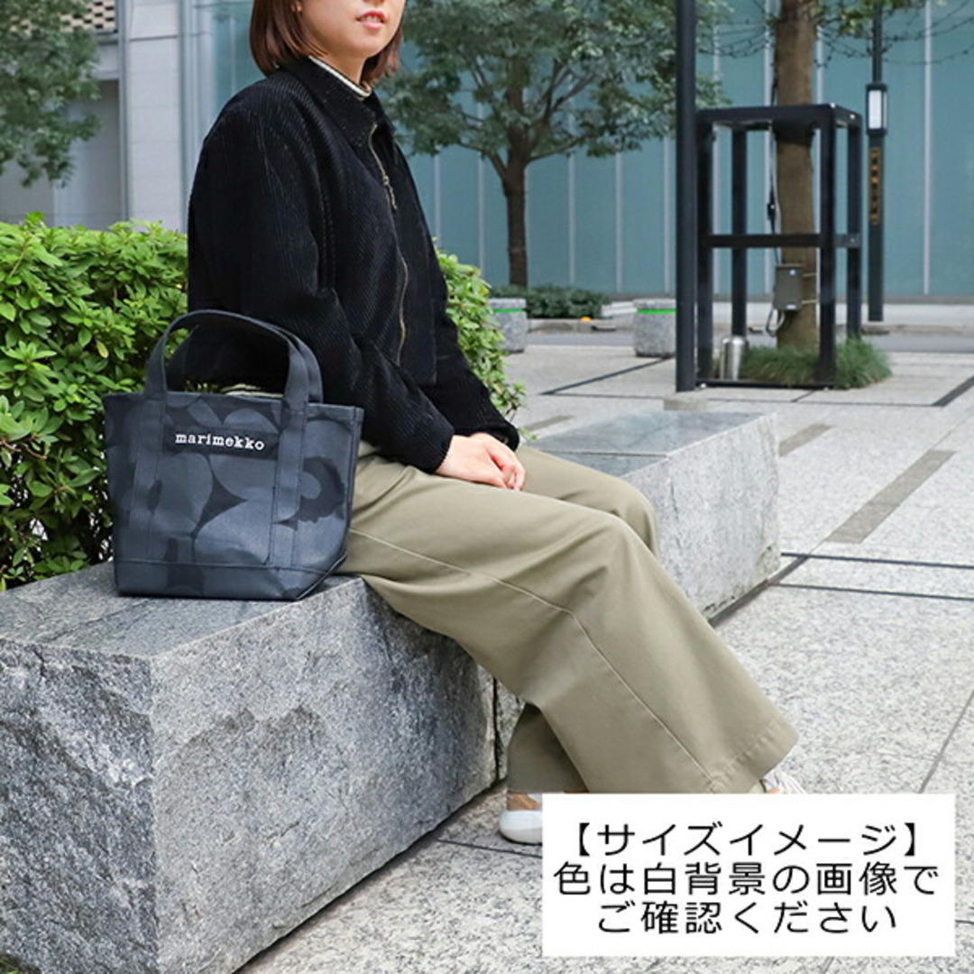 marimekko(マリメッコ)の新品 マリメッコ Marimekko トートバッグ ピエニ ウニッコ SEIDI ホワイト/ブラック レディースのバッグ(トートバッグ)の商品写真