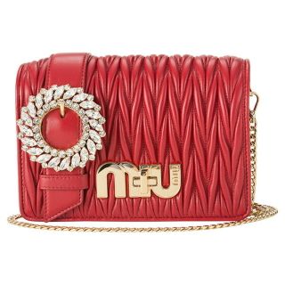 miumiu - 新品 ミュウミュウ MIU MIU ショルダーバッグ マテラッセ