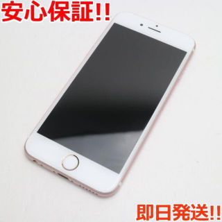 アイフォーン(iPhone)の美品 SIMフリー iPhone6S 16GB ローズゴールド (スマートフォン本体)