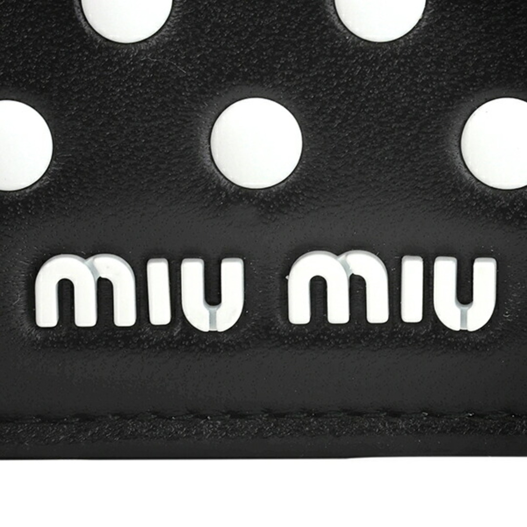MIU MIU - 新品 ミュウミュウ MIU MIU カードケース ドット MIU MIU - 新品 ミュウミュウ MIU MIU カードケース ドット