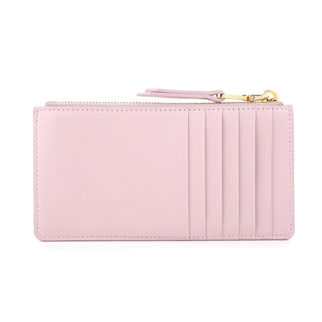 新品 ミュウミュウ MIU MIU カードケース ドットスタッズ ピンク 全て