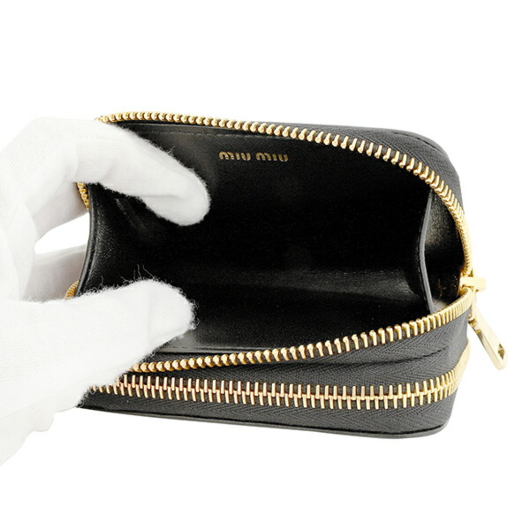 miumiu - 新品 ミュウミュウ MIU MIU カードケース ドットスタッズ