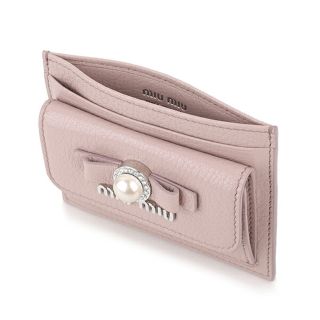 miumiu - 新品 ミュウミュウ MIU MIU カードケース マドラスパール ...