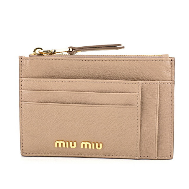 ミュウミュウ カードケース・パスケース MIU MIU 5MC446 2E5V