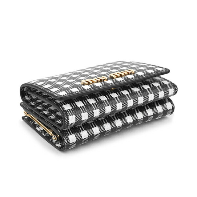 MIU MIU - 新品 ミュウミュウ MIU MIU 3つ折り財布 マドラス MIU MIU - 新品 ミュウミュウ MIU MIU 3つ折り財布 マドラス