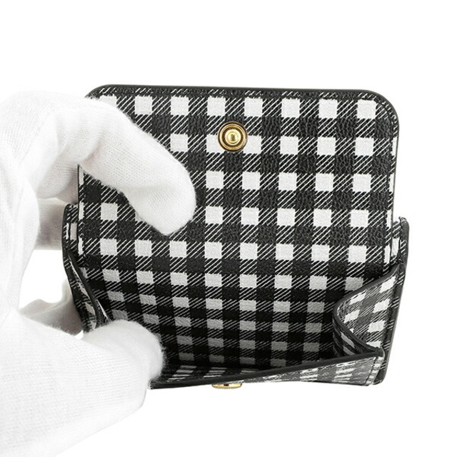 miumiu - 新品 ミュウミュウ MIU MIU 3つ折り財布 プリントマドラス