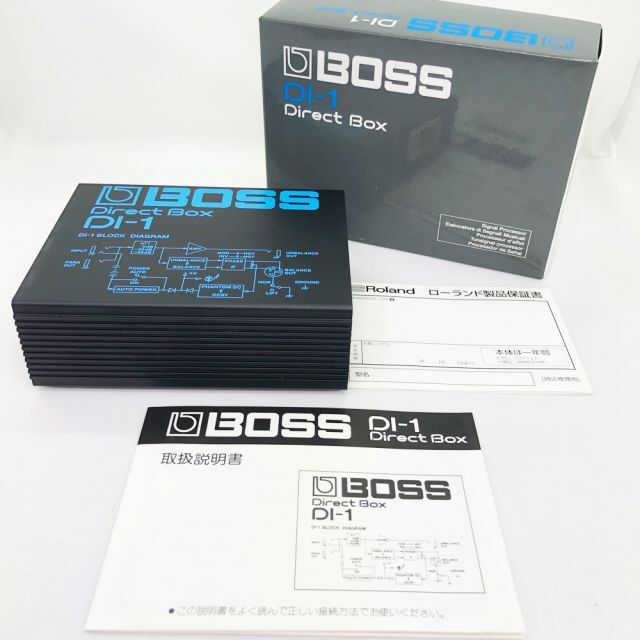 BOSS ボス DI-1 ダイレクトボックス 楽器のレコーディング/PA機器(その他)の商品写真