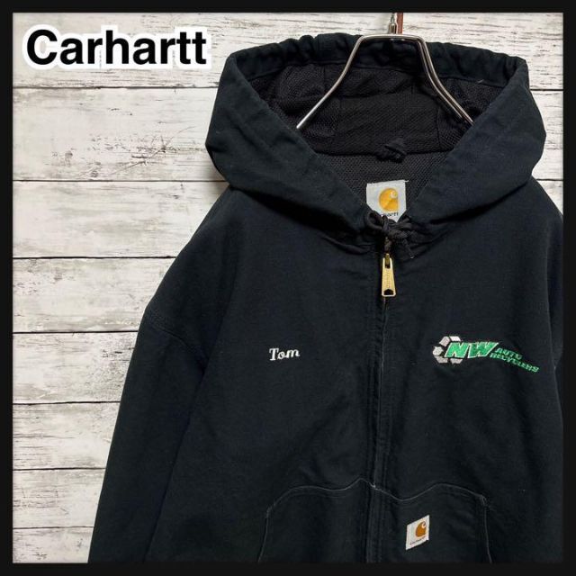 carhartt - 【企業コラボ】カーハート☆刺繍ロゴ ダック アクティブ ...