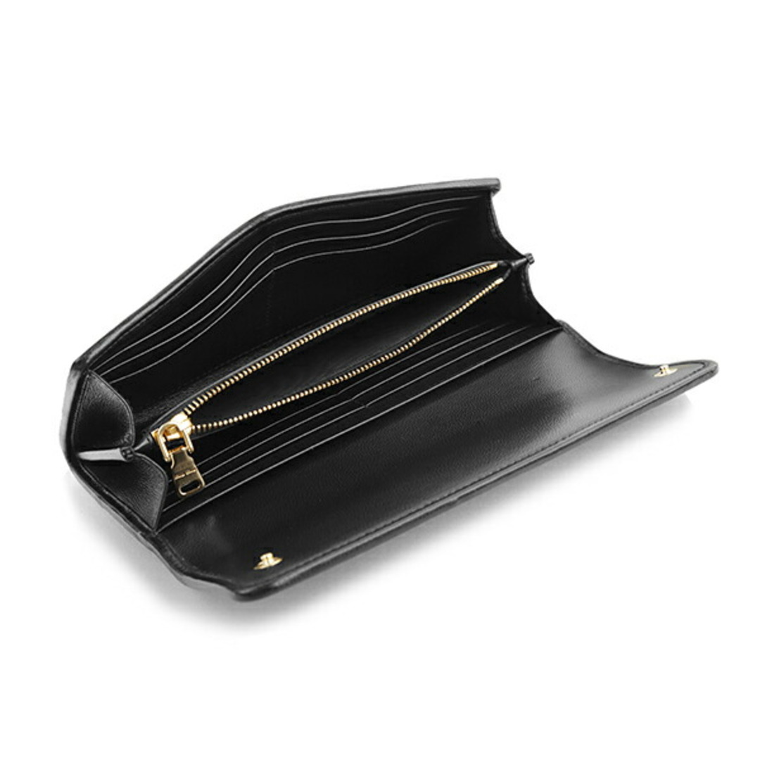 miumiu - 新品 ミュウミュウ MIU MIU 長財布 マテラッセ ブラック 黒の