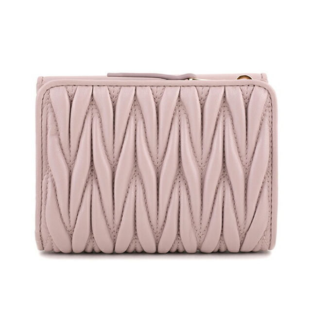 miumiu - 新品 ミュウミュウ MIU MIU 2つ折り財布 マテラッセ
